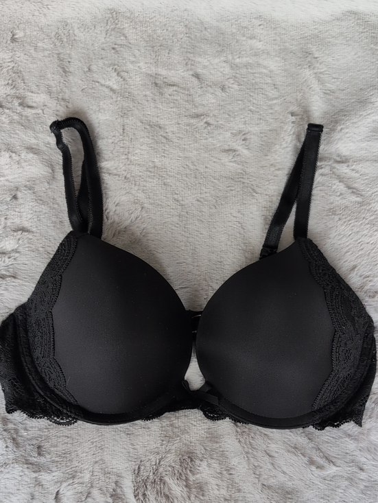 Victoria's Secret Other - Victoria's Secret Dreams Angels Black Lace Push-Up Bra